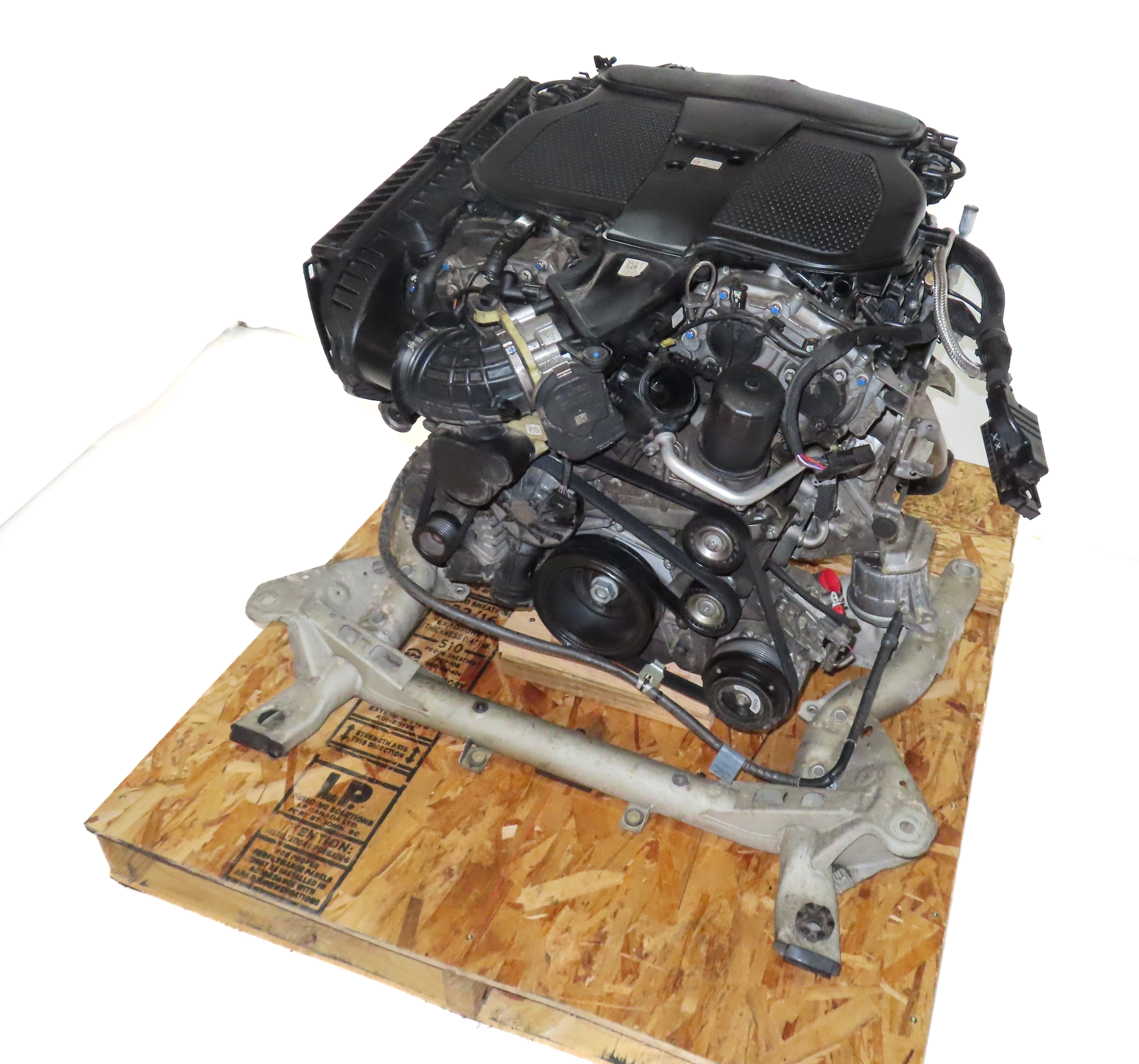 14-16 MERCEDES E350 SEDAN W212 3.5L M276 V6 ENGINE ASSEMBLY ASE TESTED (122k) — exact item pictured